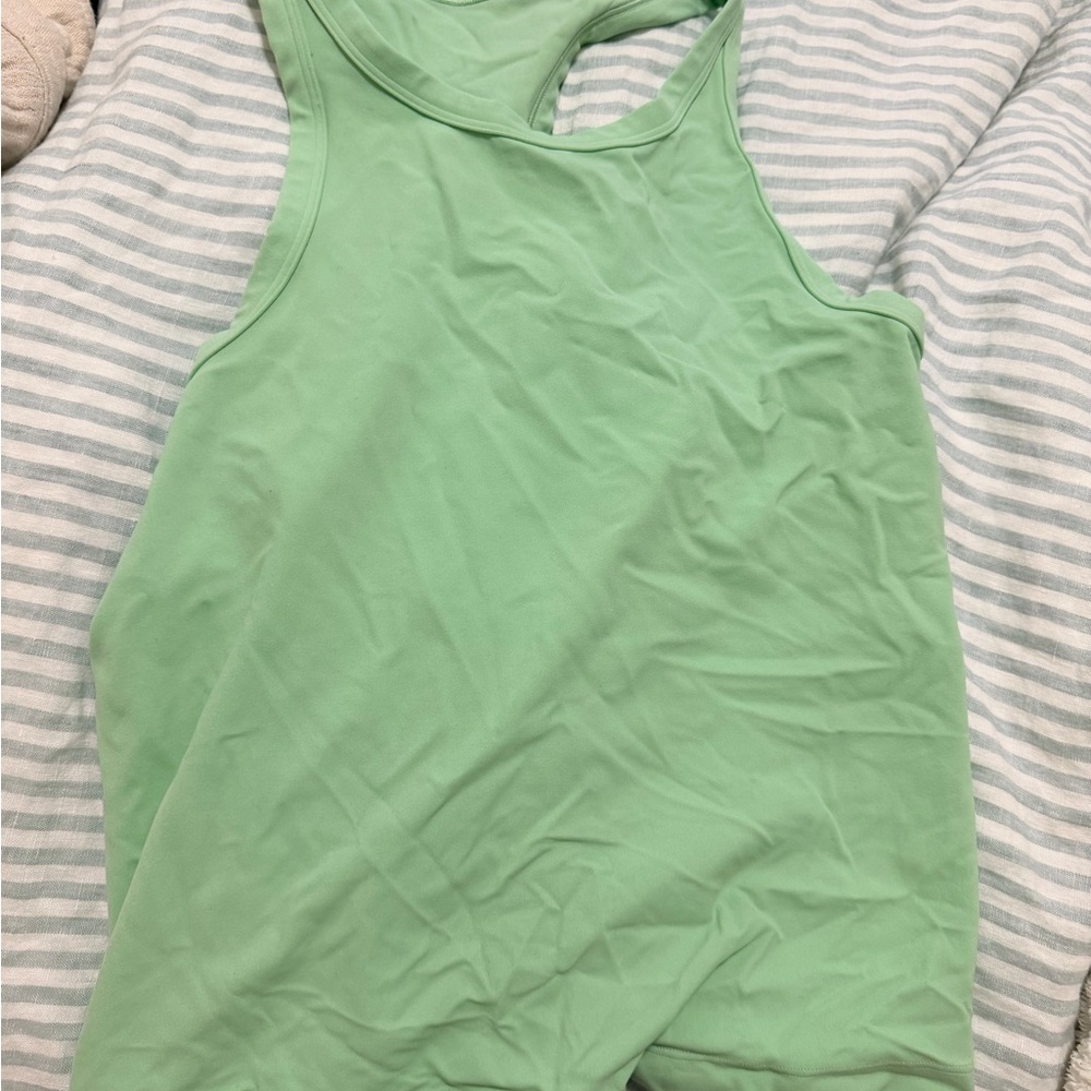 Lululemon Athletica Light Green Tank Top